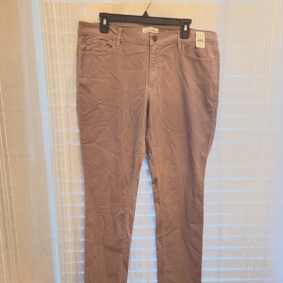 LOFT Pants - NWT lavender Ann Taylor Loft women's pants, sz 14, corduroy $15